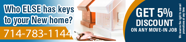 Who Else Has Keys To Your New Home? Call Locksmith Fountain Valley